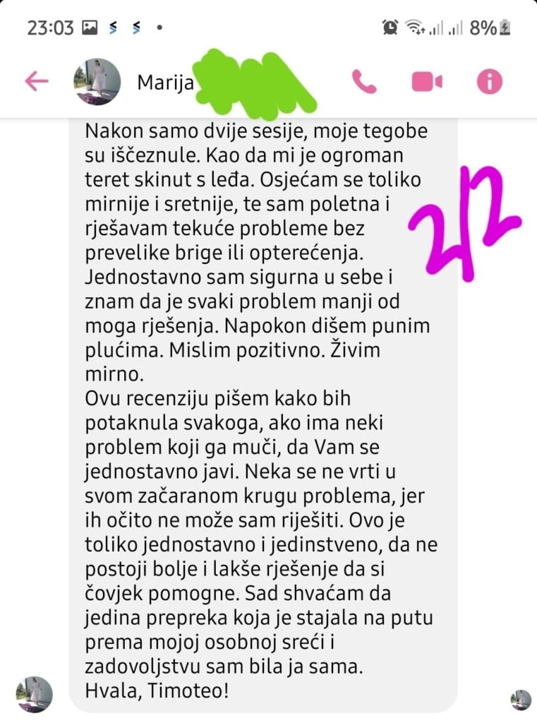 hipnoterapija iskustva